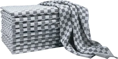 Produktbild von Erwin Müller Geschirrtuch 10er-Pack grau 45x70 cm
