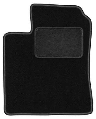 Produktbild von Fahrermatte Velours für Daihatsu Trevis 2006-2009 (Schrägheck) – 1-tlg, Schwarz, passgenau – Wielganizator LUX