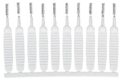 Produktbild von 10 Stück Reinigungsbürsten für Duschköpfe, Multifunktionale Nylonbürsten mit Rutschfestem Griff