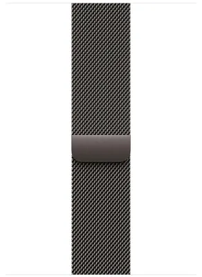 Productafbeelding van 46 mm grijze Milanese band - maat M/L