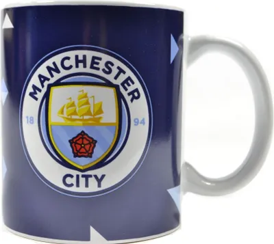 Obrázek produktu pro Manchester City FC - hrnek na kávu s barevným gradientem BS3952 (jedna velikost) (modrá/bílá)