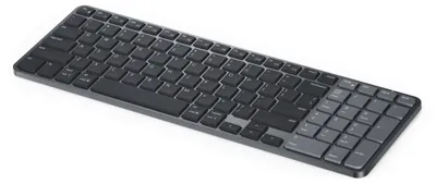 Imagen del producto de Teclado DELL Pro 7 KB746, tamaño completo (100%), inalámbrico, con tecnología RF y Bluetooth, con teclas de tipo "scissor", distribución QWERTZ, color grafito