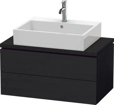 Produktbild von Duravit L-Cube Waschtischunterbau für Konsole, Compact, wandhängend, 2 Schubkästen, 820x400x477mm, LC580701616