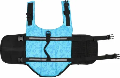 Image de Dog Swimmer gilet de sauvetage pour chiens bleu, XXL