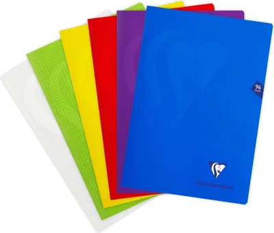 Zdjęcie produktu dla Clairefontaine 10x Mimesys, zeszyt A4 48 kartek w kratkę, kolory - różne 303162C