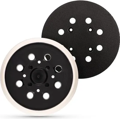 Produktbild von 2 Stš¹ck 125 mm Professional Schleifteller mit Hook und Loop 8 L?cher Schleifplatte Kompatibel mit Bosch PEX 300 AE und PEX 400 AE Exzentrischer Schleifmaschine
