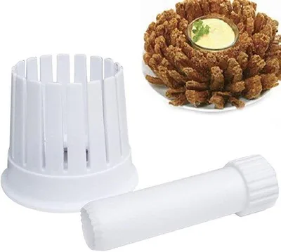 Immagine prodotto di Taglia-verdure riutilizzabile, taglia-cipolle a foglia, utensile da cucina per affettare, taglia-verdure a foglia