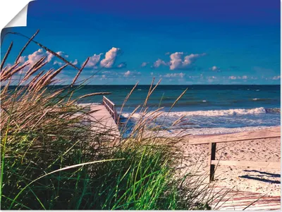 Produktbild von ARTland Poster Ostsee Impression Heiligenhafen Größe: 60x45 cm
