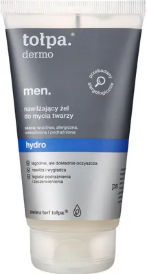 Obrázek produktu pro Żel do mycia twarzy Tolpa Dermo Men Hydro - nawilżający 150 ml