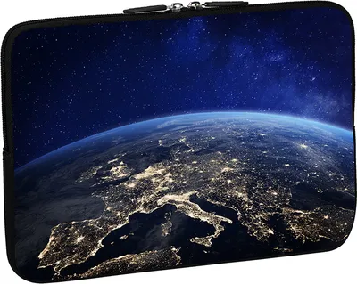 Produktbild von PEDEA Design Schutzhülle Notebook Tasche bis 15,6 Zoll (39,6 cm), Space night