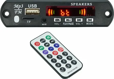 Produktbild von N13C Bluetooth Audio Decoder Board MP3 Player – USB TF FM Radio Modul für Auto, 5V/12V
