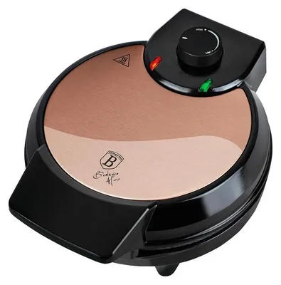 Obrázok produktu pre BERLINGERHAUS BH-9450 Vaflovač na 5 vaflí Rose Gold s formou tvaru kvetu