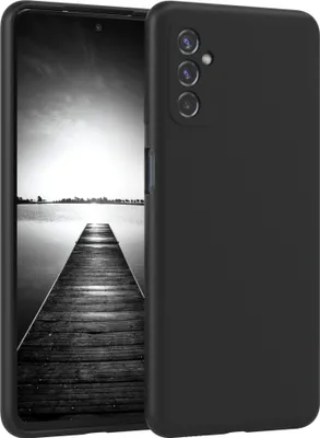 Produktbild von EAZY CASE - TPU Hülle für Samsung Galaxy M52 5G, TPU Case stoßfeste Handyhülle, weiches Cover mit Kameraschutz, Silikonhülle in Schwarz