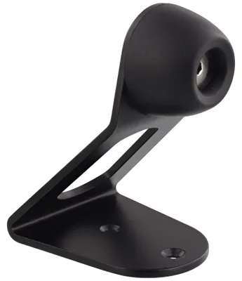 Produktbild von WAGNER stylischer Bodentürstopper STEEL BLACK 115 x Ø 50 x 75 x 120 mm, Industriestahl beschichtet schwarz - 15500201