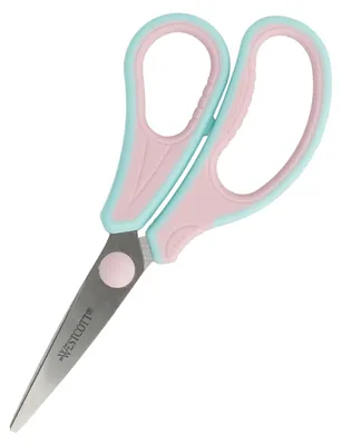 Immagine prodotto di WESTCOTT E-21574 00 WESTCOTT Kinderschere GRIPEEZE rosa/grün 14,0 cm