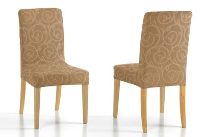 Obrázok produktu pre Poťah na stoličku Martina Home, pre operadlo, farba hnedá