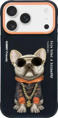 Obrázek produktu pro NIMMY case GLASSES COOL DOG for IPHONE 17 Pro black