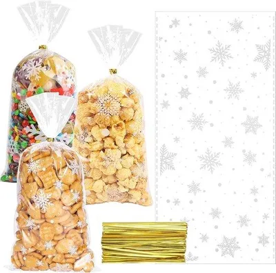 Produktbild von Transluzente Bonbonhalter in Schneekristallform für 100 Cellophanetuis - perfekt für Bonbonfüllung.