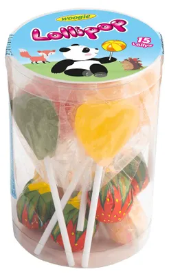 Produktbild von Woogie Lollipops 150g (15x10g)