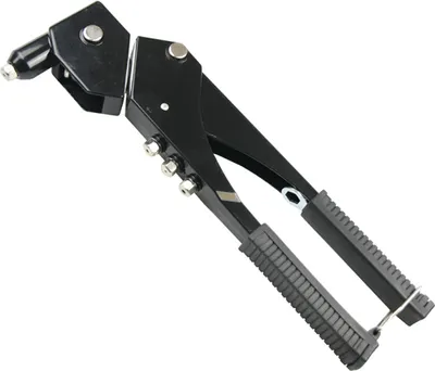 Image de Pince à riveter Pince à riveter à tête pivotante Embouts pour 2,4, 3,2, 4,0, 4,8 mm