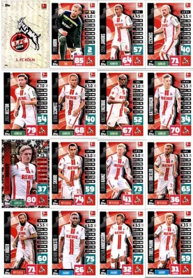 Produktbild von Topps Match Attax - 2020/21 - Mannschaftspaket - 1. FC Köln