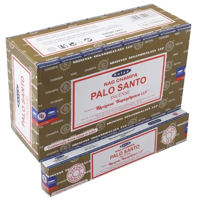 Räucherstäbchen Palo Santo, 180 g, 12er-Pack, Exportqualität