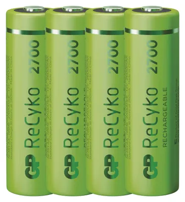 GP Nabíjecí baterie ReCyko 2700 AA (HR6), 4 ks, B21274