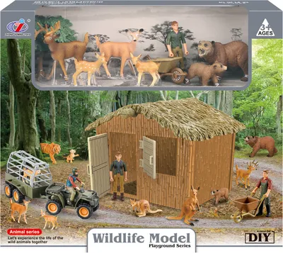 Immagine prodotto di Serie di modelli di figure - Foresta