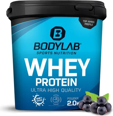 Produktbild von BODYLAB Whey Protein - 2000g - Blaubeere