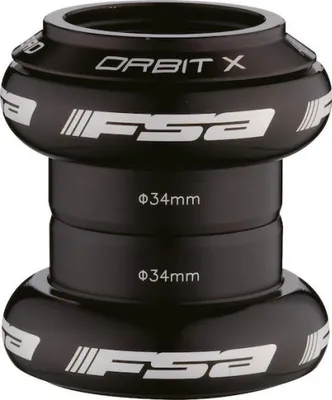 Produktbild von FSA Steuersatz Orbit X 1 1/8" Schwarz - präziser Ahead-Steuersatz in moderner...