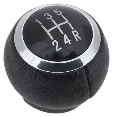 Productafbeelding van Versnellingshendel, 5-versnellingen, zwart chroom, geschikt voor Toyota Avensis, Corolla, RAV4, Yaris, Auris