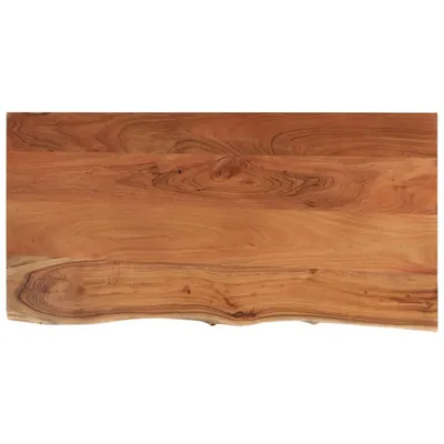 Produktbild von vidaXL Tischplatte 80x40x2,5 cm Rechteckig Massivholz Akazie Baumkante