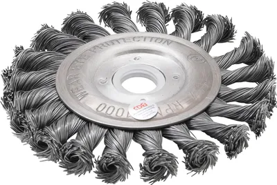 Image de BGS 3985 Brosse à disques / brosses circulaires torsadées, 115 mm de diamètre