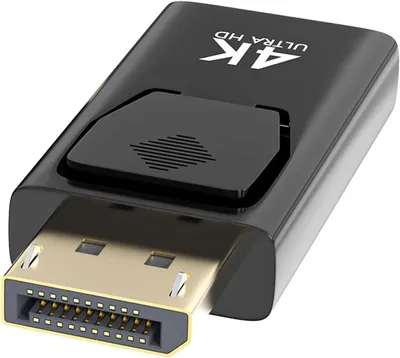 Immagine prodotto di Adattatore DisplayPort 4K a HDMI, convertitore DP a HDMI, adattatore DisplayPort ad alta definizione