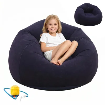 Image de Omgoods - Canapé gonflable étanche pour l'extérieur - Fauteuil de relaxation confortable pour les aventures