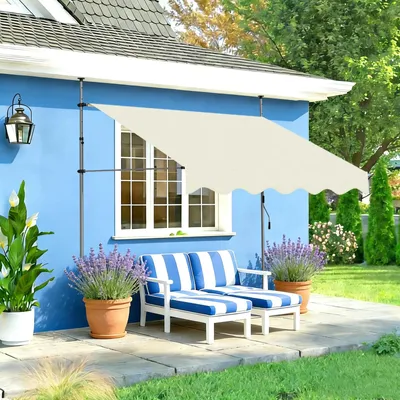 Produktbild von Handbetriebene Markise für Balkon und Terrasse