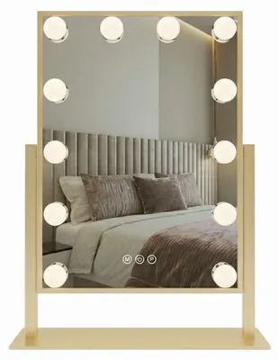 Obrázok produktu pre Zrkadlo Rea Style Led Zlatý