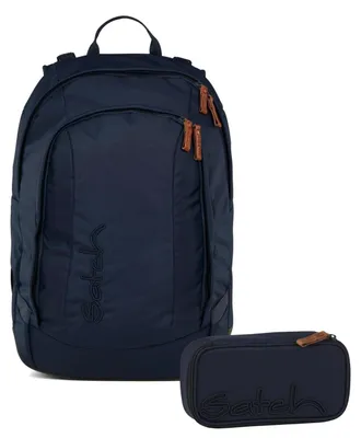 Produktbild von Satch, Schulrucksack-Set AIR Nordic Blue 2-teilig, ab 5. Klasse