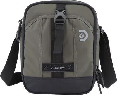 Produktbild von Discovery Schultertasche Shield mit rPet Polyester-Material khaki One Size