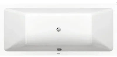 Produktbild von Duravit No. 1 Rechteck-Badewanne 180 x 80 cm mit 2 Rückenschrägen