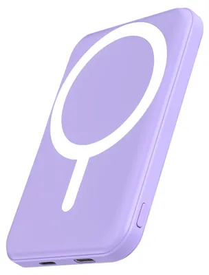 Obrázok produktu pre Bezdrôtová powerbanka, 5000 mAh, externá batéria, magnetická