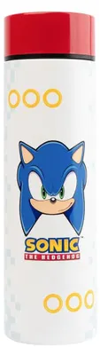 Obrázek produktu pro Láhev Sonic the Hedgehog, nerezová ocel, objem 420 ml