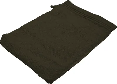 Produktbild von St. Barth Ripsborde Waschhandschuh, 100% Baumwolle, 380 g/m², 16 x 21 cm, braun