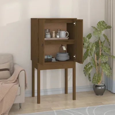 Obrázek produktu pro vidaXL Highboard Honey Brown 60x40x120 cm Masivní borovicové dřevo