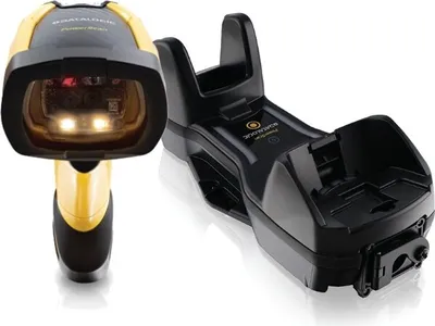 Obrázek produktu pro Datalogic PM9600-AR433RBK10, Ruční čtečka čárových kódů, 1D/2D, Code 128, Code 39, GS1 DataBar, JAN, PDF417, UPC-A, UPC-E, Aztec Code, Code 39, Data Matrix, Dot Code A, GS1 DataBar Expanded Stacked, GS1 DataBar Stacked..., 1280 x 800 px, 0 - 100000 lx