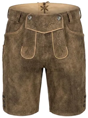 Produktbild von Lederhose Damen Sarnersee olive antik 36