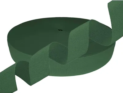 Gurtband Polyester 10m PES Trägerband grün
