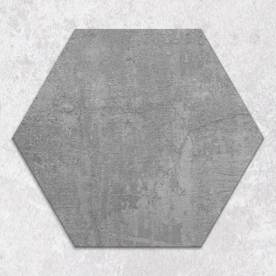 Produktbild von Glas-Herdabdeckplatten Glaskeramikkochfeld-Abdeckung Spritzschutz Glas hexagon 40 cm Konkrete Textur Beton