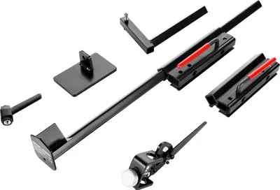 Immagine prodotto di Sistema di affilatura Multi-Grind, kit di affilatura Vari-Grind Pro per smerigliatrici da banco da 6" e 8" con piattaforma, braccio di supporto lungo e maschera per unghie, per scalpelli, tornitura del legno, ferri da pialla