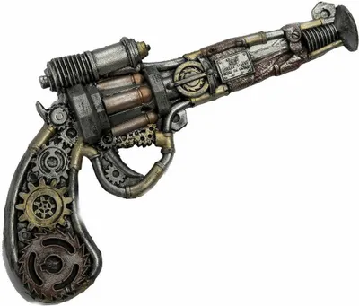 Obrázek produktu pro Revolver Moje druhé já Steampunk 31 x 18 cm